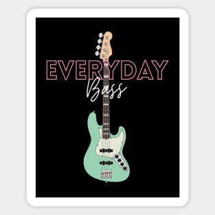 Everyday Bass Bass Guitar Sticker